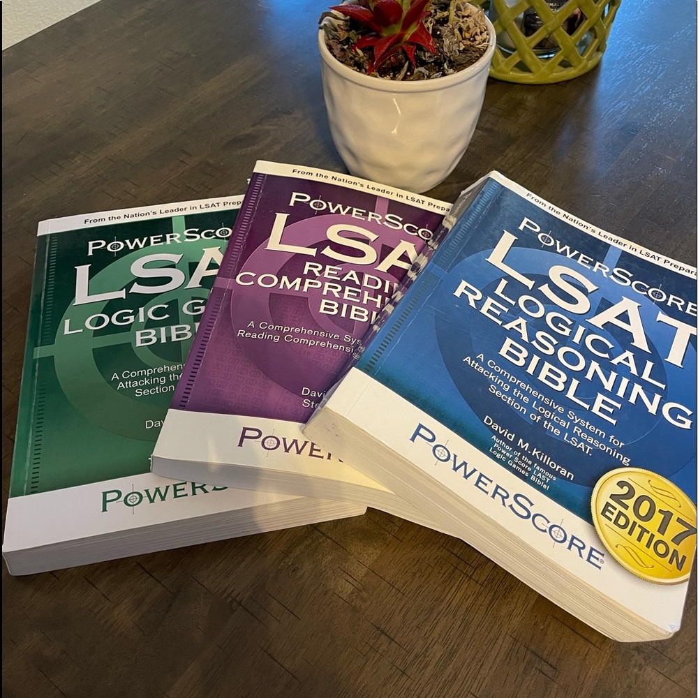 LSAT Study books from Power Score 📚
